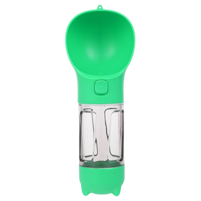 Trinkflasche für Hunde 300 ml mit Kotbeutel & Schaufel – To Go-1