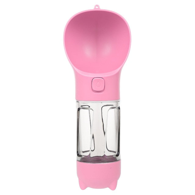 Trinkflasche für Hunde 300 ml mit Kotbeutel & Schaufel – To Go-5